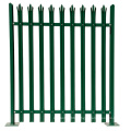 Steel Aluminium Fence / Wrought Iron Palisade Fence